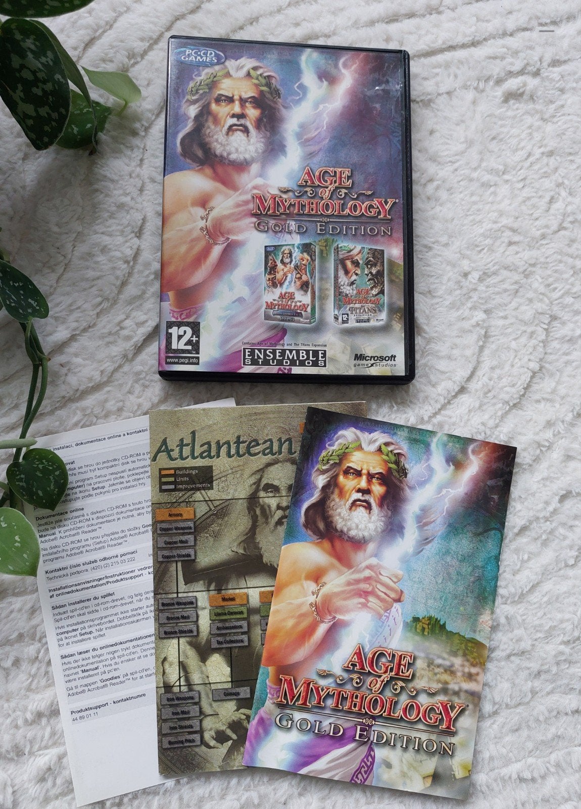 Age of Mythology Gold Edition PC CD-ROM Game, Online, 1 speler, Ophalen of Verzenden, Zo goed als nieuw