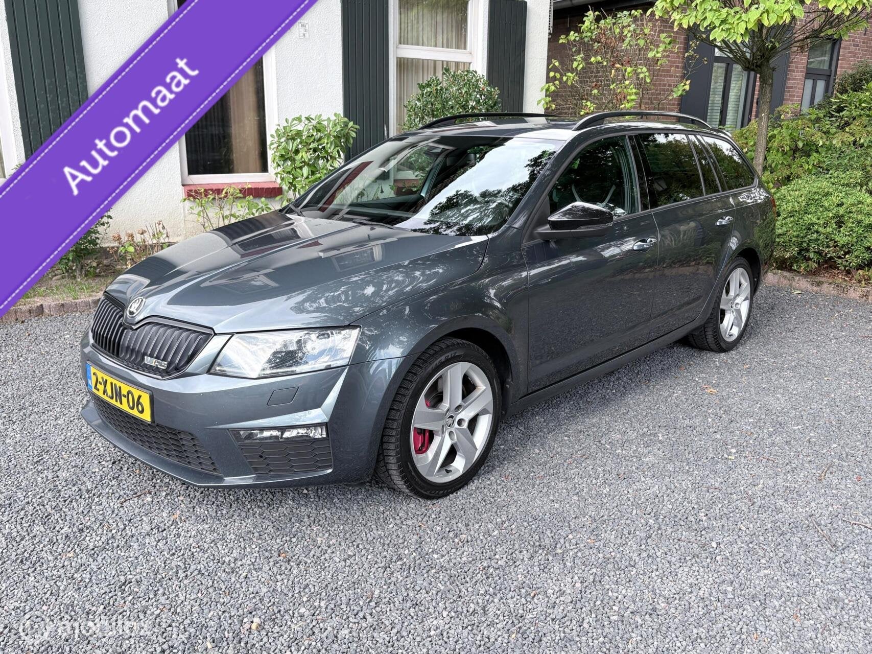 Skoda Octavia Combi 2.0 TSI RS | AUTOMAAT |, Auto's, Gebruikt, 4 cilinders, 1984 cc, Origineel Nederlands