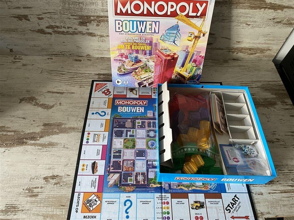 Monopoly bouwen parker [s727], Verzenden, Zo goed als nieuw