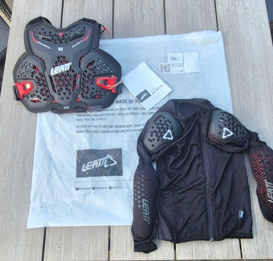 Leatt Body Protector 4.5 Hybrid Jr S/M - Nieuw, ongebruikt, Kinderen, Ophalen of Verzenden, Leatt, Motorcrosskleding