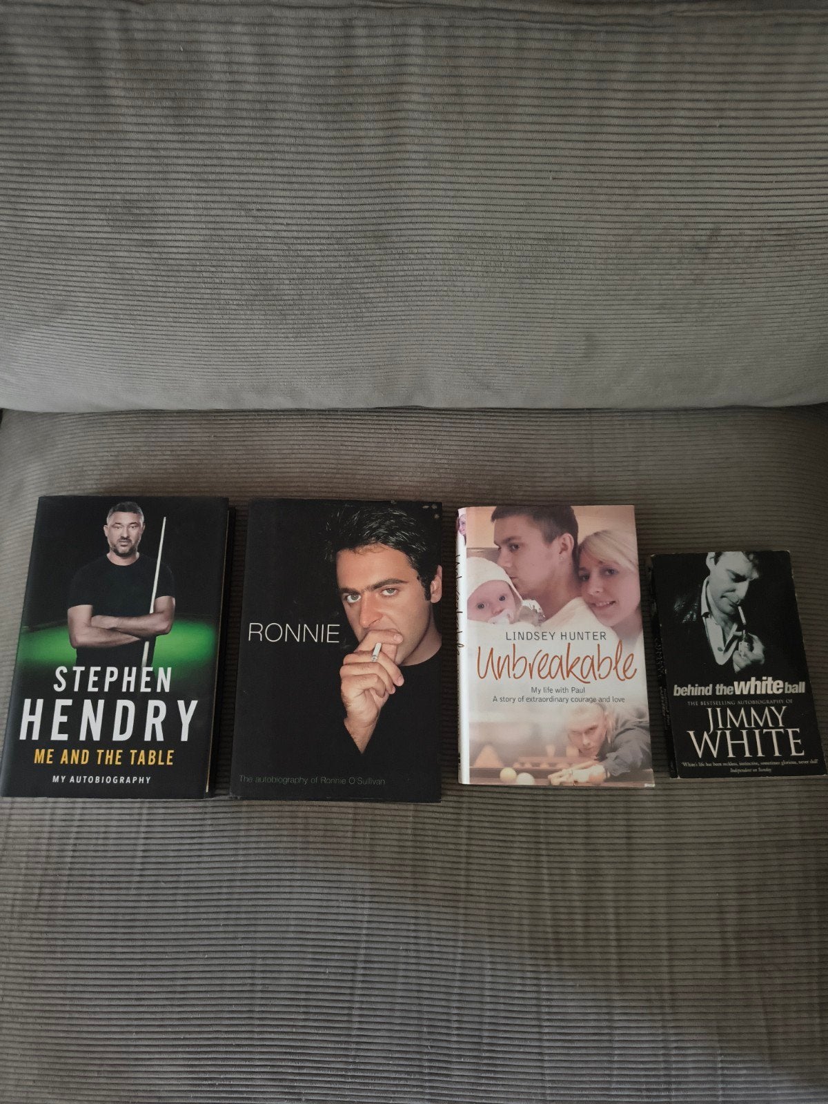 Snooker biografieën, Ophalen of Verzenden, Gelezen, Stephen Hendry, Ronnie O'Sullivan, Sport