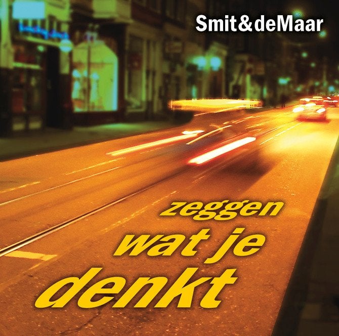 CD SMIT EN DEMAAR DE MAAR ZEGGEN WAT JE DENKT, Verzenden, Zo goed als nieuw, Levenslied of Smartlap, Album