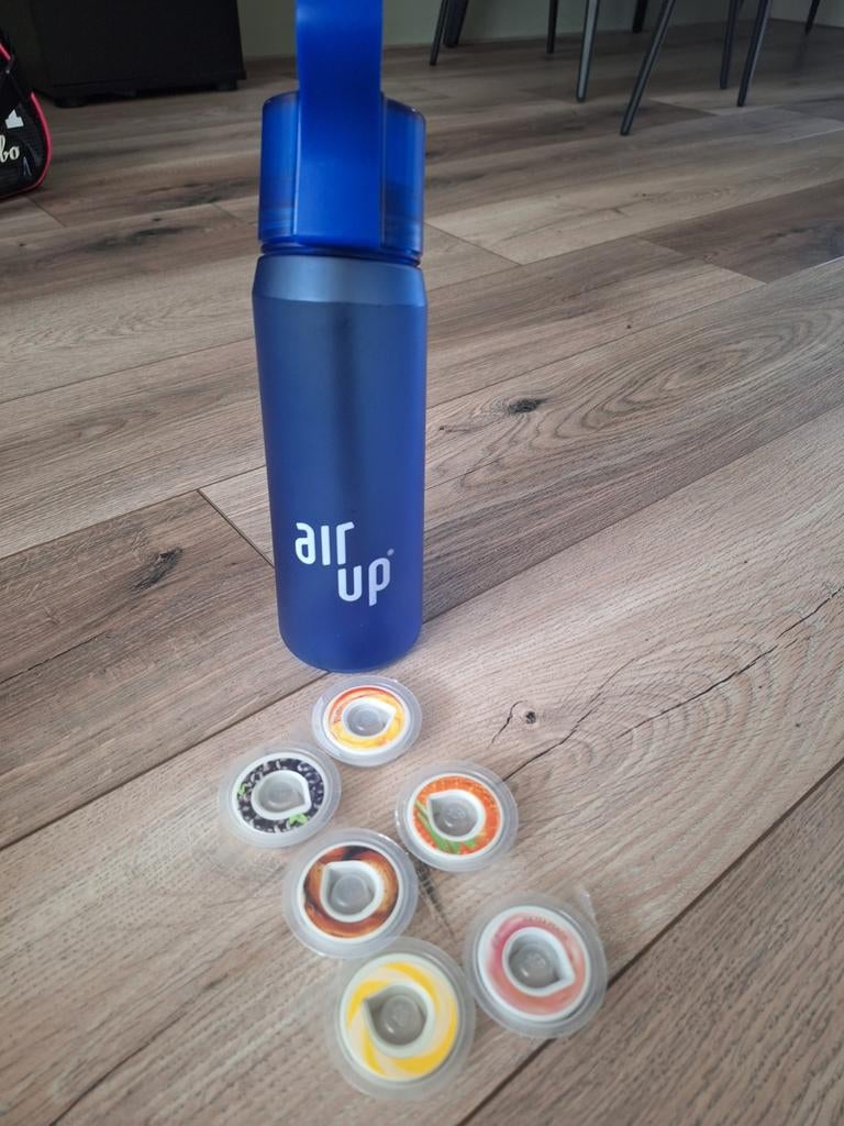 Air up drinkfles met 6 nieuwe pods, Ophalen, Zo goed als nieuw