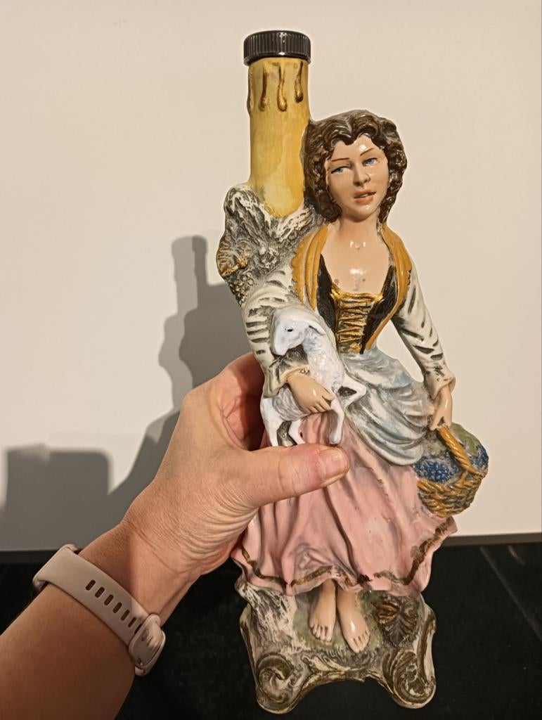 Mooie oude fles, Ophalen