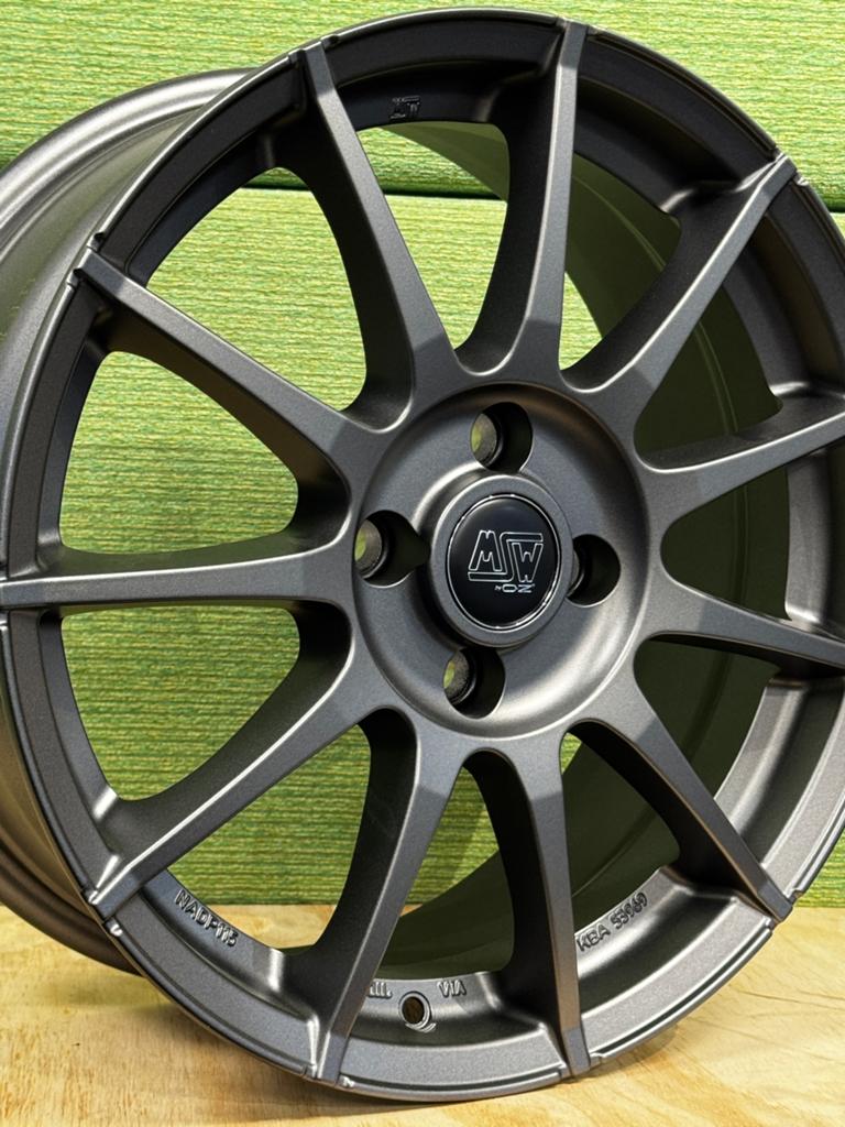 Nieuwe 17 inch 4X108 velgen MSW Ford Fiesta 17" Antraciet, Auto-onderdelen, Banden en Velgen, Ophalen, Velg(en), Info@bandenbunker.nl