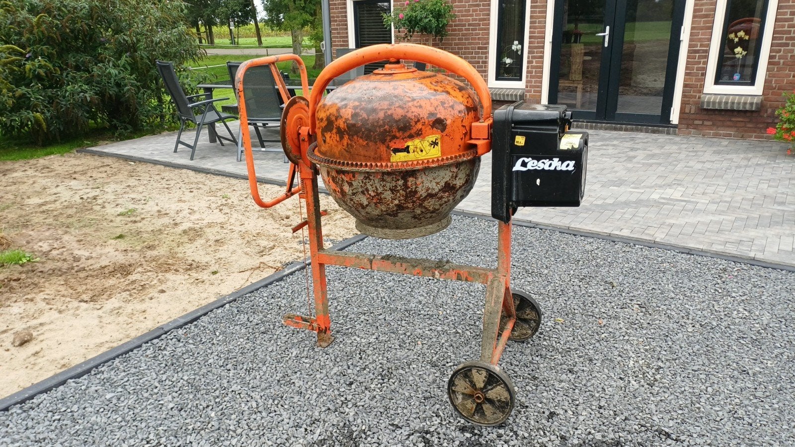 te koop een lescha betonmolen  / Cementmolen, Ophalen, Gebruikt