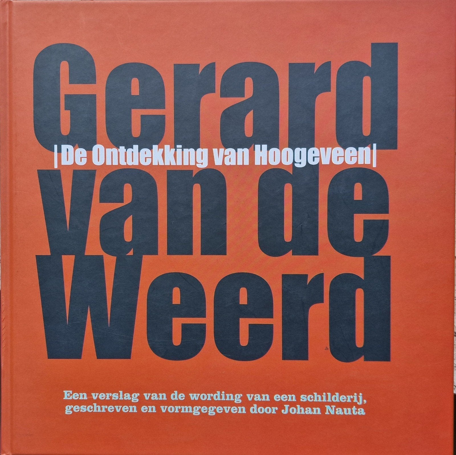 Gesigneerd Gerard van de Weerd Hoogeveen Drenthe, Ophalen of Verzenden, Zo goed als nieuw, Schilder- en Tekenkunst