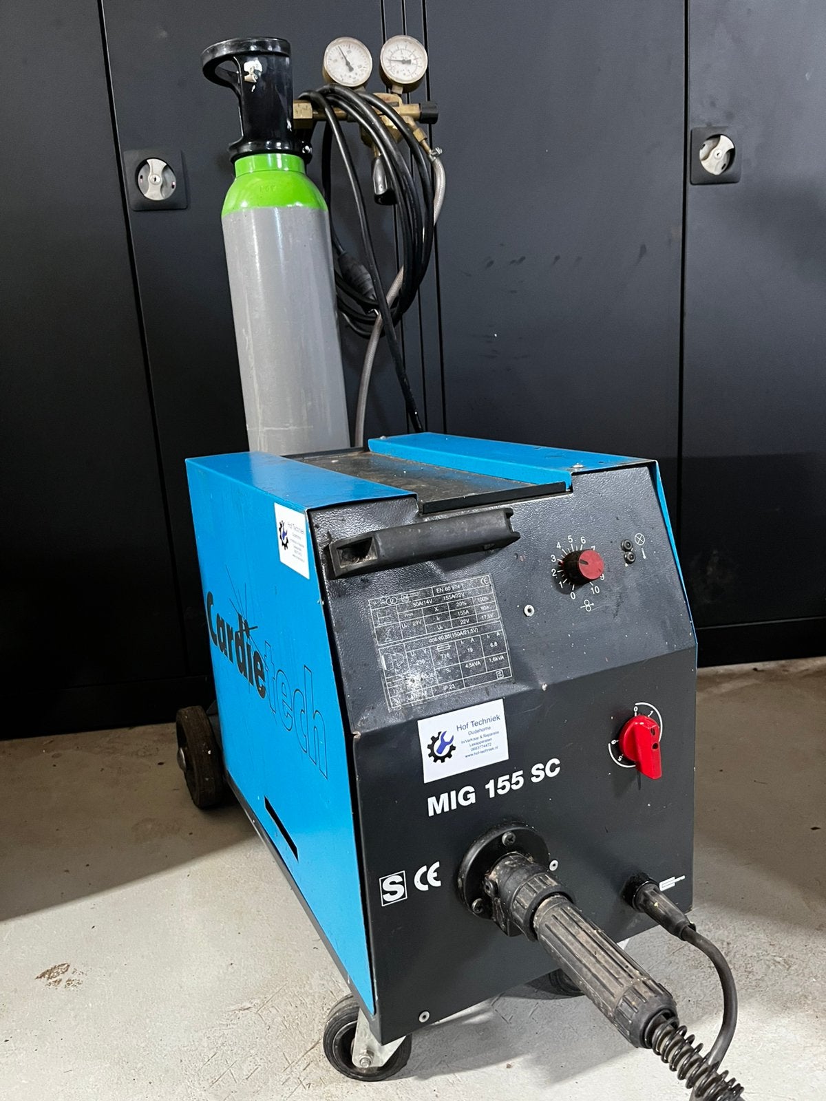 Tico MIG CO2 Lasapparaat 155A 230V, Ophalen, Gebruikt, ., Tico