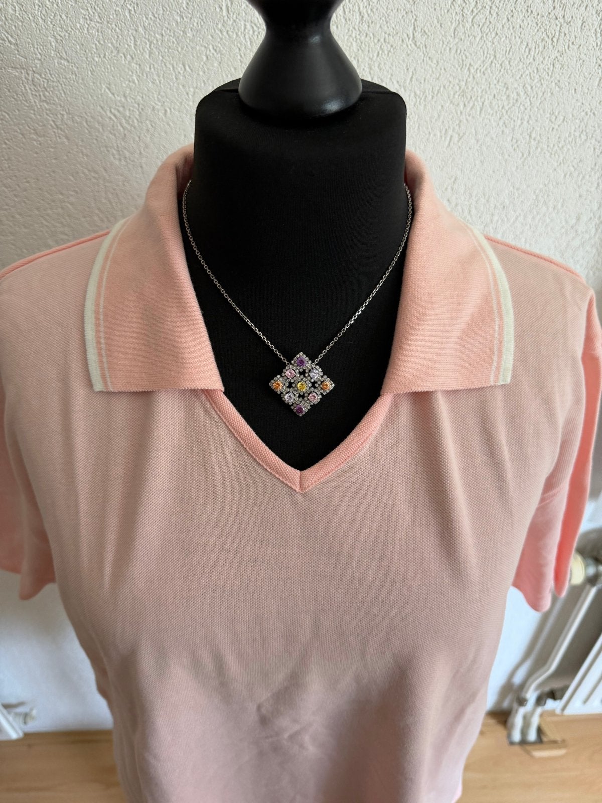 Roze Liz Claiborne Polo - Plus Size 3XL, Maat 46/48 (XL) of groter, Ophalen of Verzenden, Zo goed als nieuw, Korte mouw