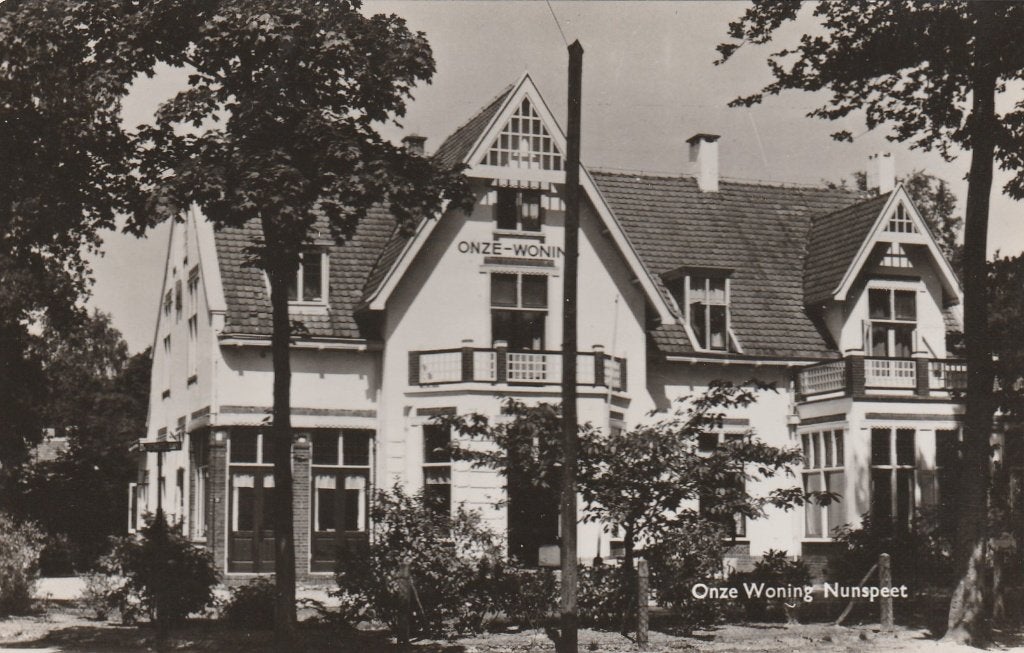 nunspeet- onze woning, Verzamelen, Ophalen of Verzenden, 1940 tot 1960, Gelderland