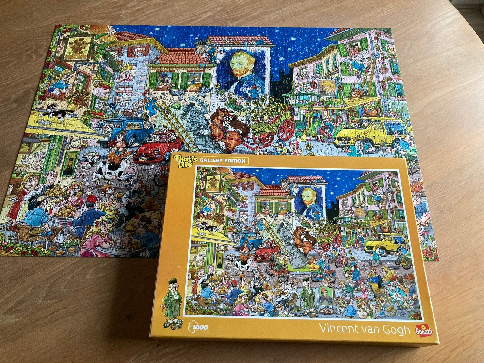 Puzzel Vincent van Gogh.  That’s Life, Ophalen, 500 t/m 1500 stukjes, Zo goed als nieuw