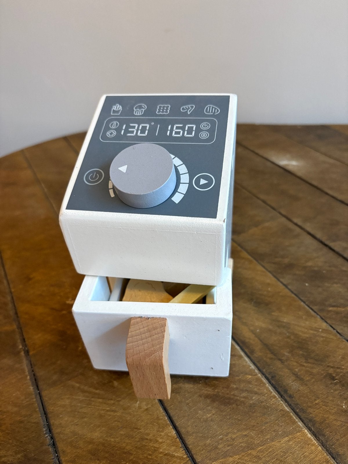 Houten speelgoed airfryer met frietjes en snacks, Ophalen, Gebruikt, Overige typen
