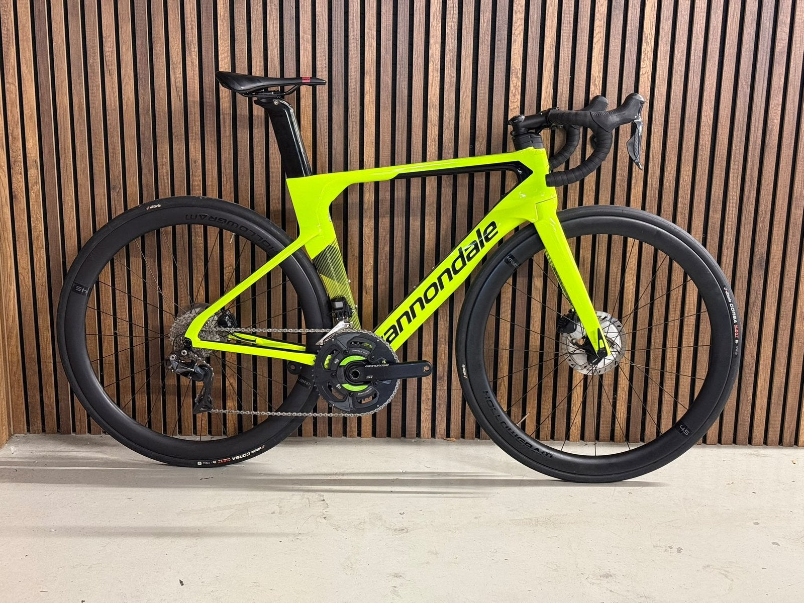 Cannondale SystemSix Dura Ace Di2 Powermeter Knot45 FM54, Carbon, Zo goed als nieuw, Meer dan 20 versnellingen, 53 tot 57 cm