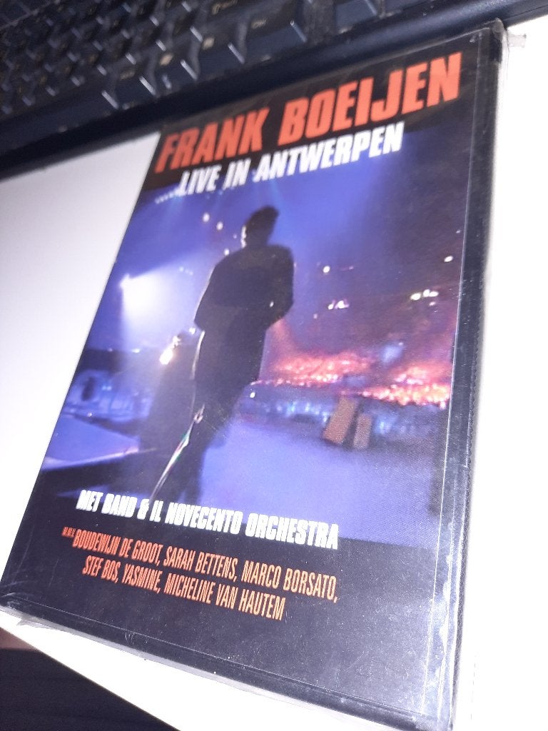 DVD NIEUW Frank Boeijen  Live In Antwerpen, Alle leeftijden, Ophalen, Nieuw in verpakking