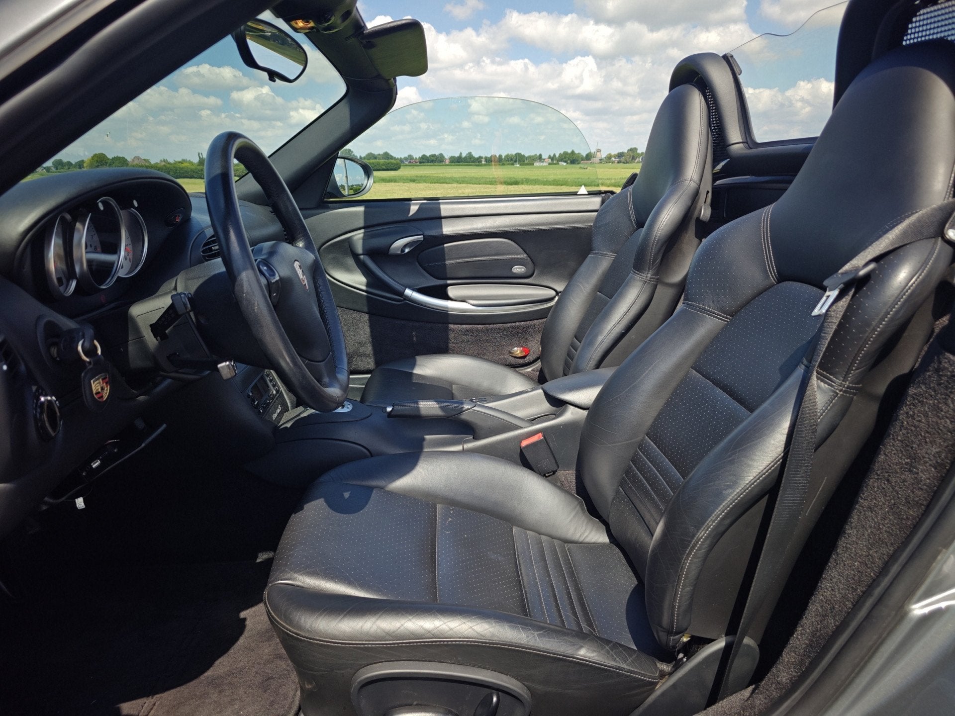 Porsche Boxster S 3.2 Tiptronic | NL Auto | NAP | Perfecte s, Auto's, Oldtimers, Automaat, Achterwielaandrijving, Zwart, Bedrijf