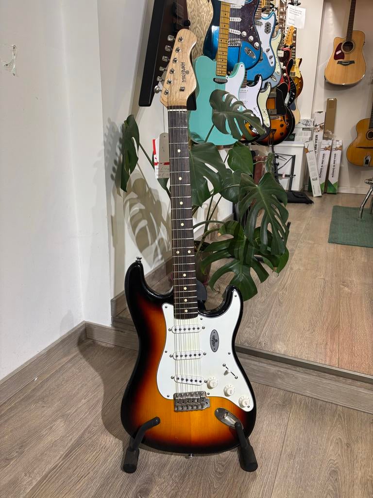 Maybach Stradovari S-61 Aged Sunburst elektrische gitaar, G dj jv, Nieuw, Maybach, Solid body