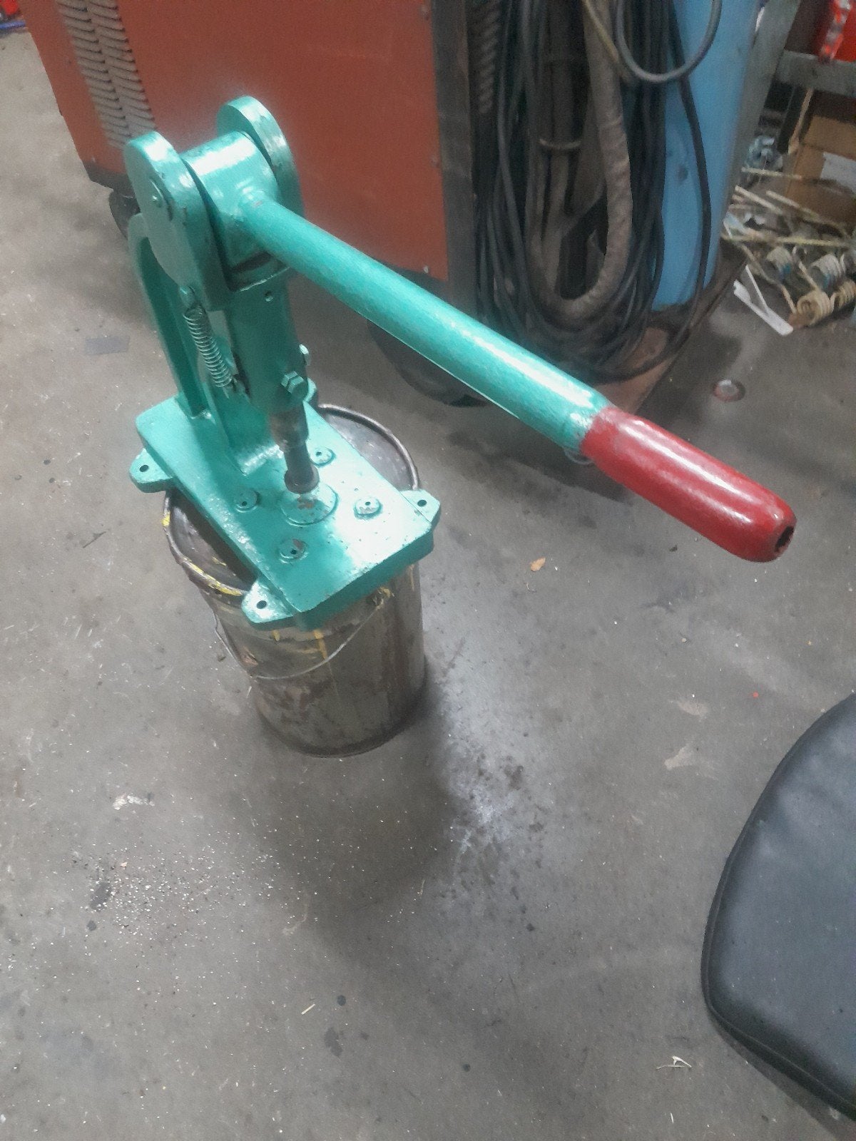 te koop hand pers, Ophalen