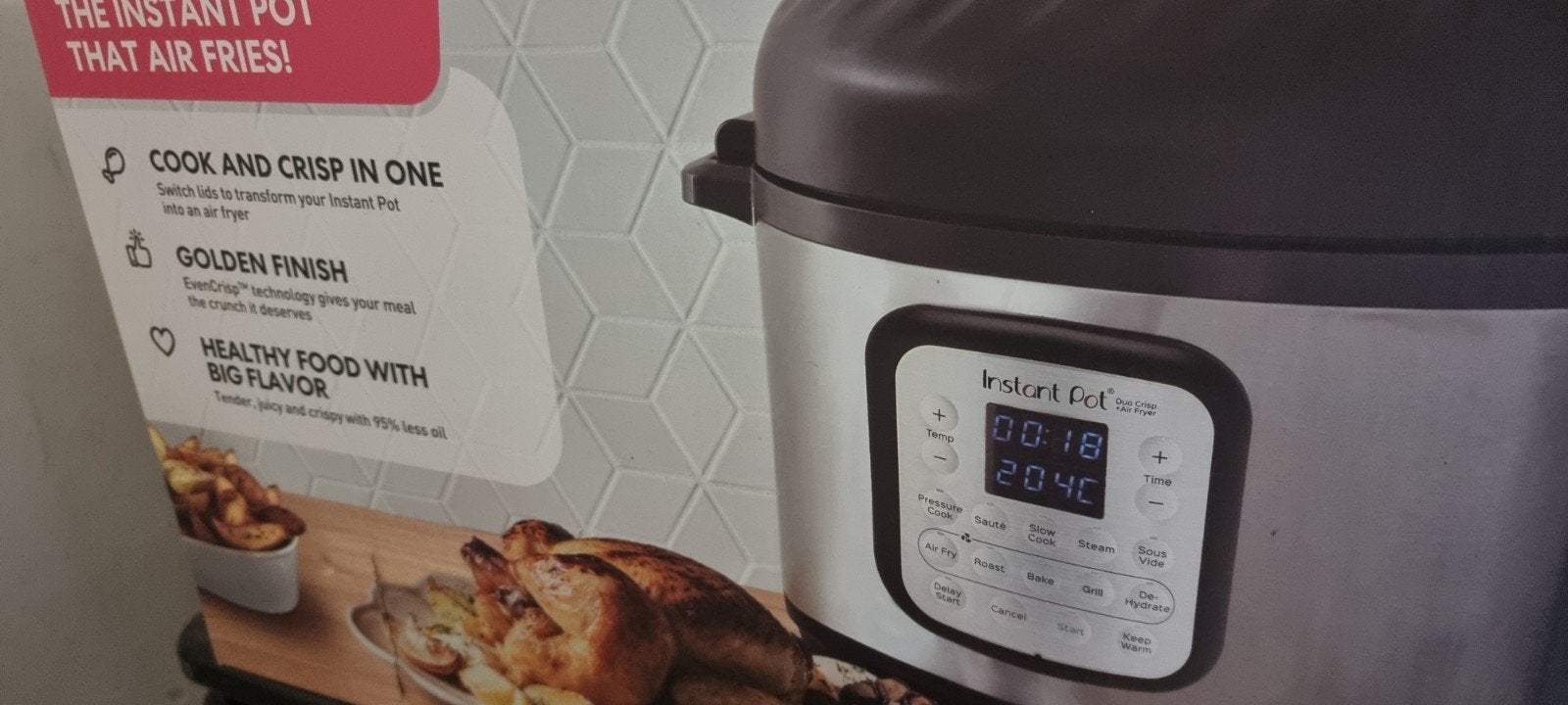 Instant Pot 920135N, Ophalen