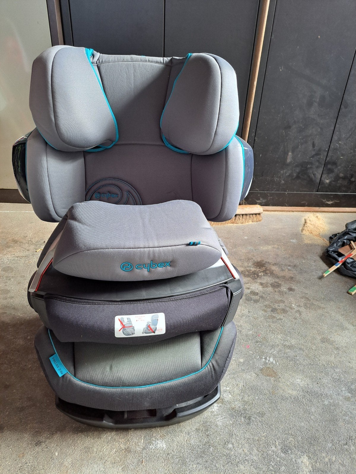 cybex pallas 2 fix, Verstelbare rugleuning, Zo goed als nieuw, 9 t/m 36 kg, Isofix