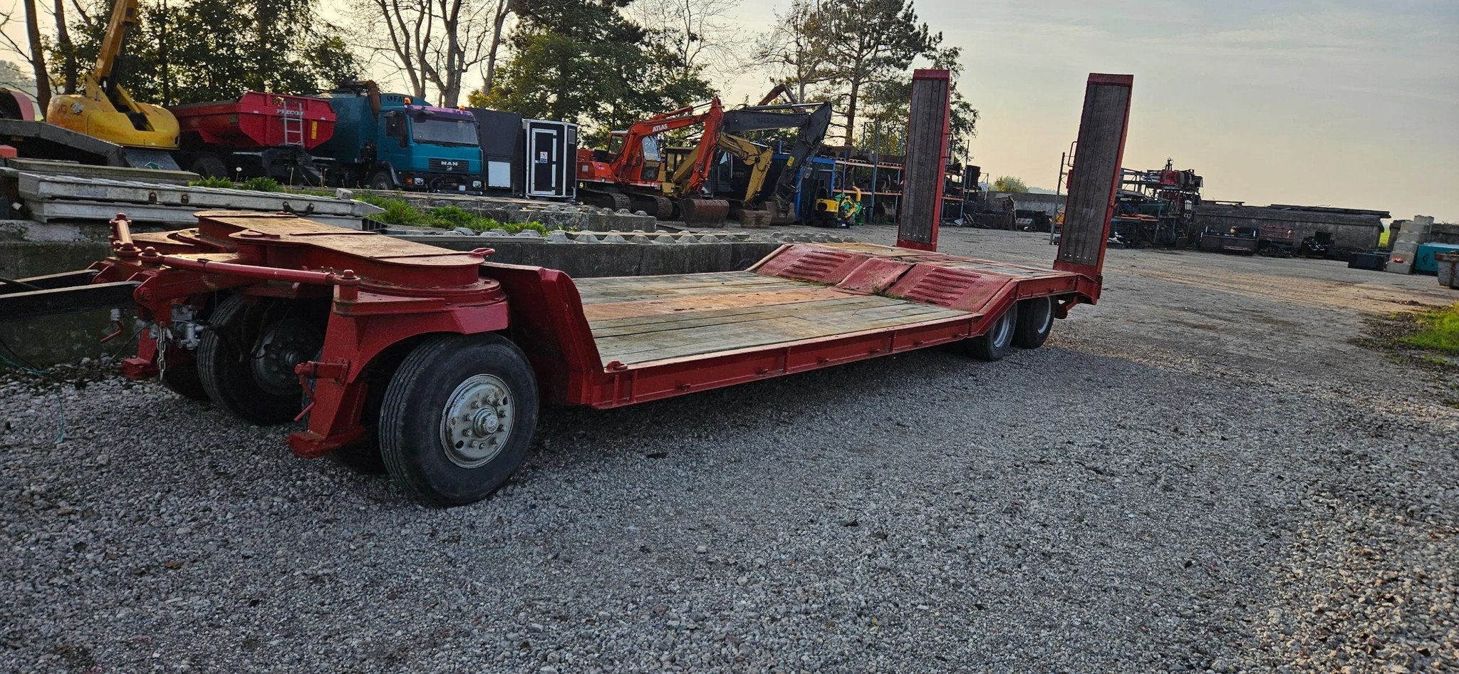 Langendorf Dieplader ( landbouw), Auto's, Overige brandstoffen, Bedrijf, Aanhangers en Opleggers, Te koop