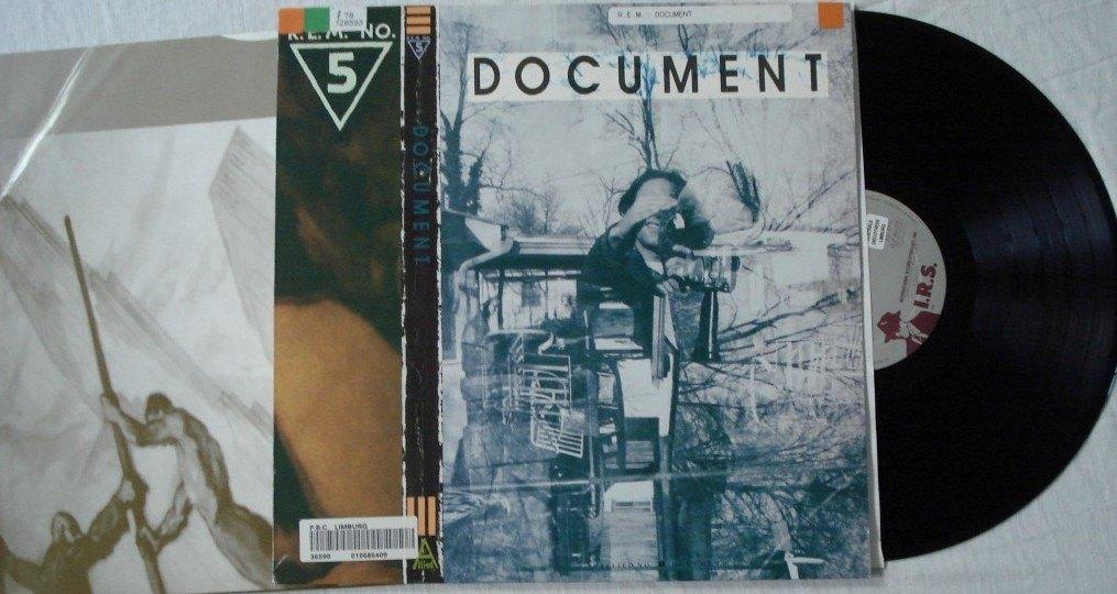 R.E.M. - Document, Cd's en Dvd's, Vinyl | Rock, Ophalen of Verzenden, Gebruikt, 12 inch, Overige genres