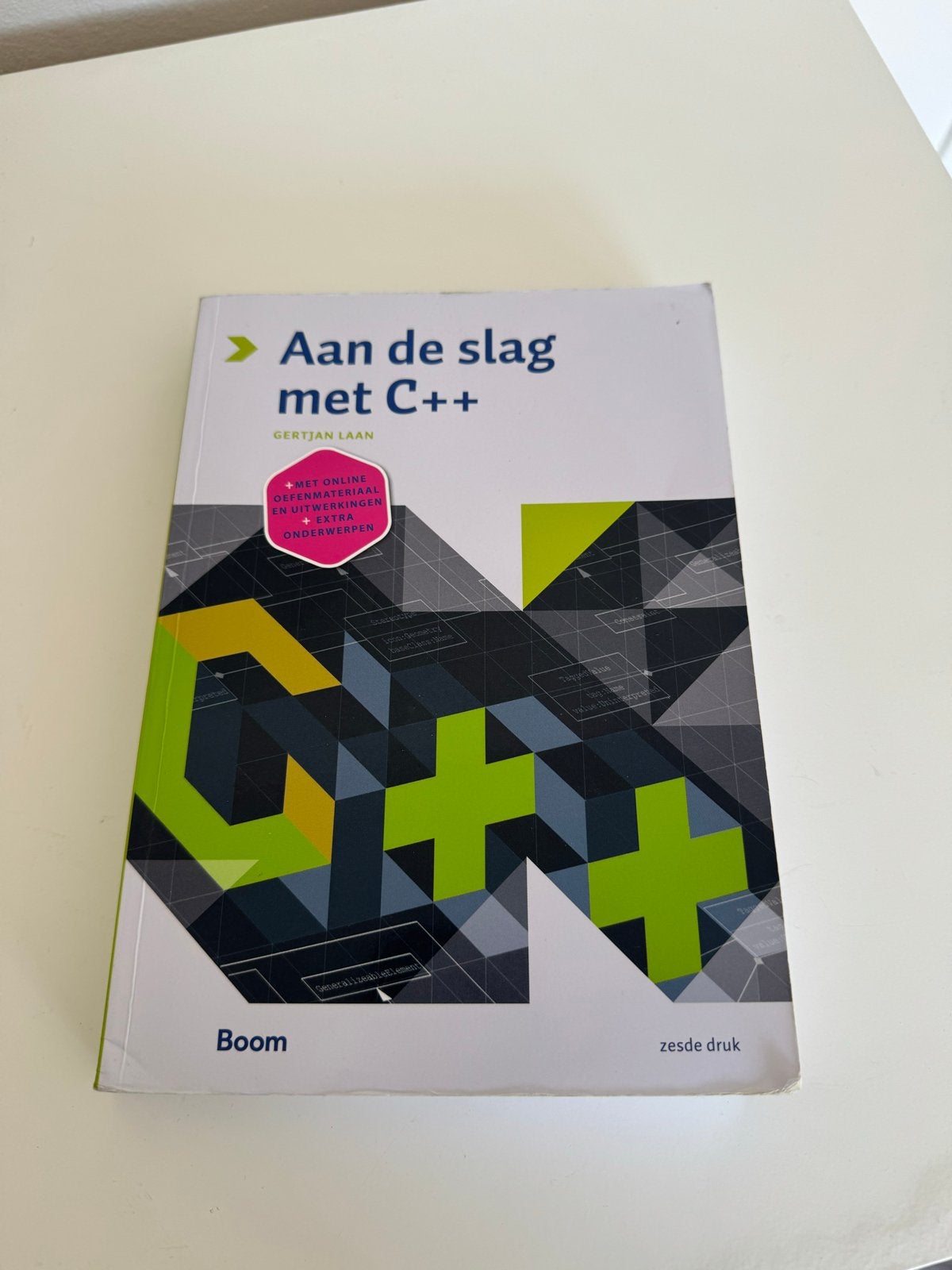 Aan de slag met C++ - Zesde Druk, Ophalen of Verzenden, Beta, Zo goed als nieuw, HBO