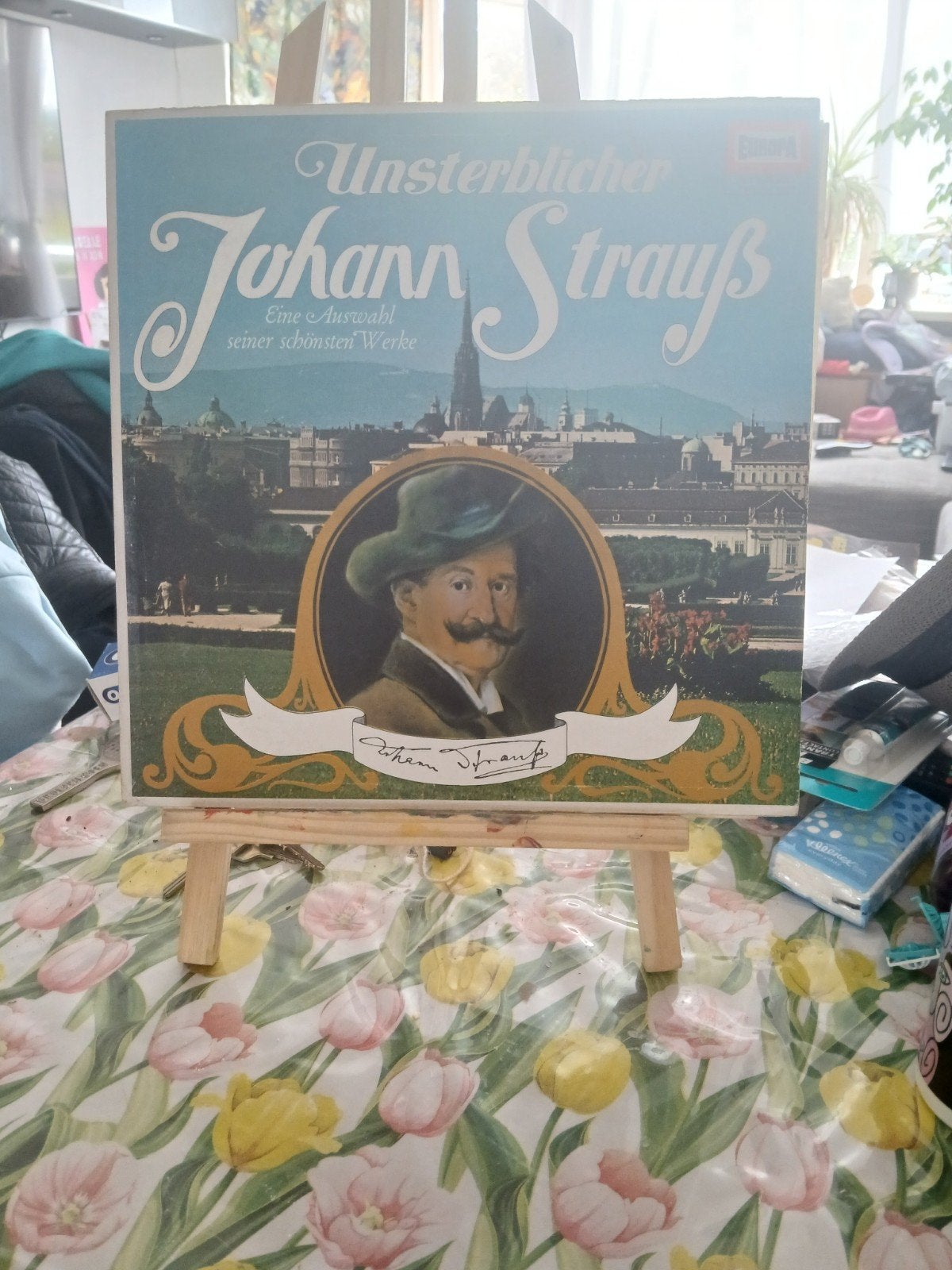 Unsterblicher Johann Strauss lp Een selectie van zijn mooist, Cd's en Dvd's, Ophalen of Verzenden
