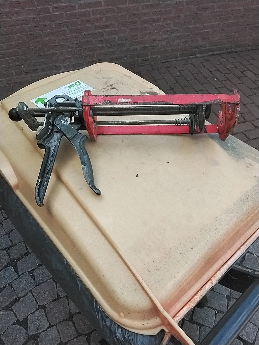 kitspuit, Ophalen, Gebruikt, Zwart