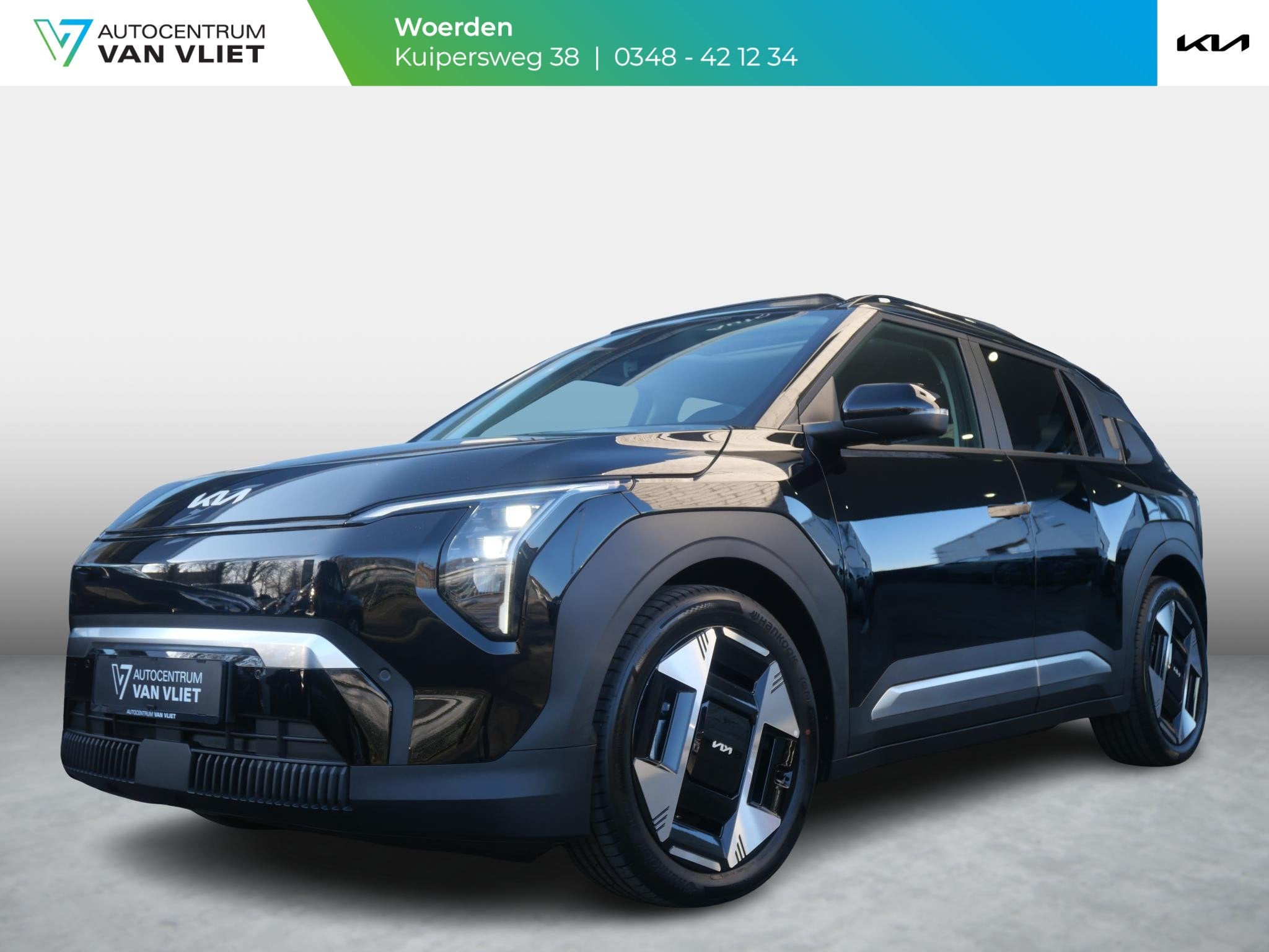 Kia EV3 Plus Advanced 81.4 kWh | Schuifkanteldak | Stoel en, 33 min, Zwart, Origineel Nederlands, Kia Top Selectie