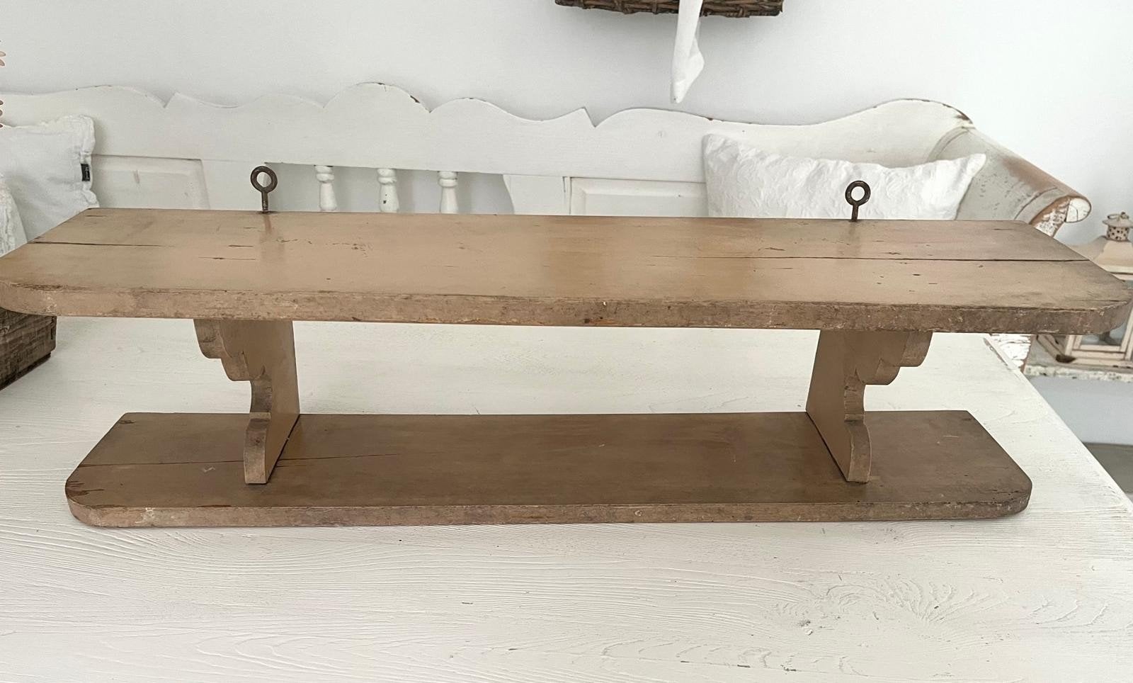 Mooi oud Frans regaal / wandplank, Ophalen