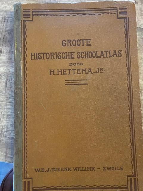 Groote Historische Schoolatlas, Overige atlassen, Dr. M.G. de Boer & H. Hettema Jr., 1800 tot 2000, Wereld