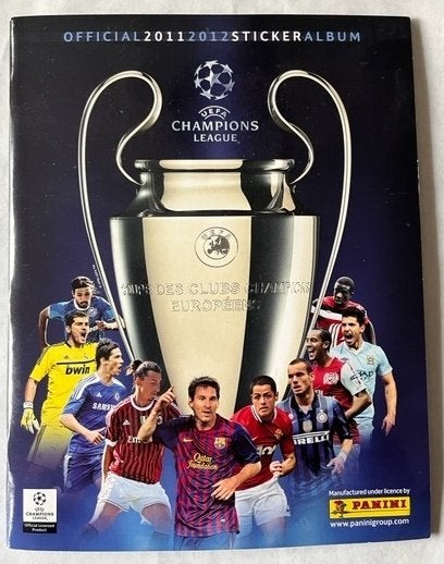 Panini : Champions League 2011-2012 stickers, Verzamelen, Sportartikelen en Voetbal, Ophalen of Verzenden, Nieuw, Buitenlandse clubs