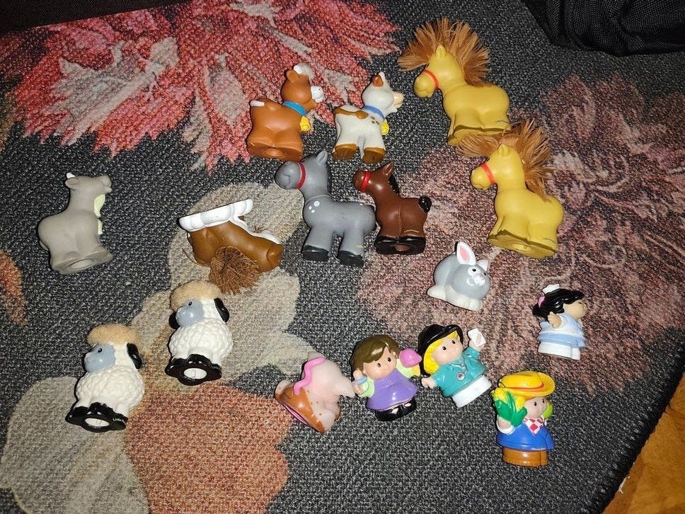 Fisher Price poppetjes 2.50 euro per stuk, Ophalen of Verzenden, Zo goed als nieuw, Speelset