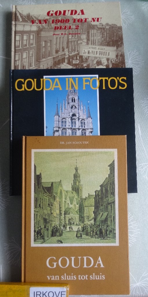 GOUDA DRIE BOEKEN! IN FOTO'S * * Heel Divers *, Verzenden, Zo goed als nieuw, Diverse auteurs