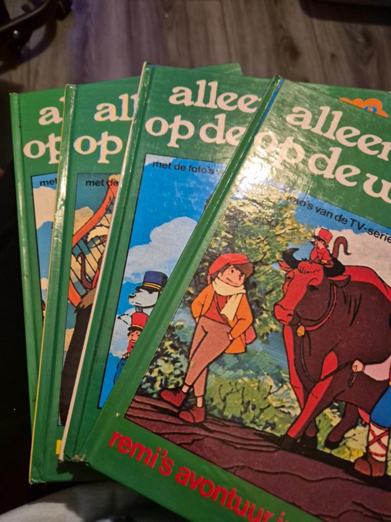Alleen op de wereld - Remi's avonturen (4 delen), Ophalen of Verzenden, Gelezen, Hector Malot, Fictie