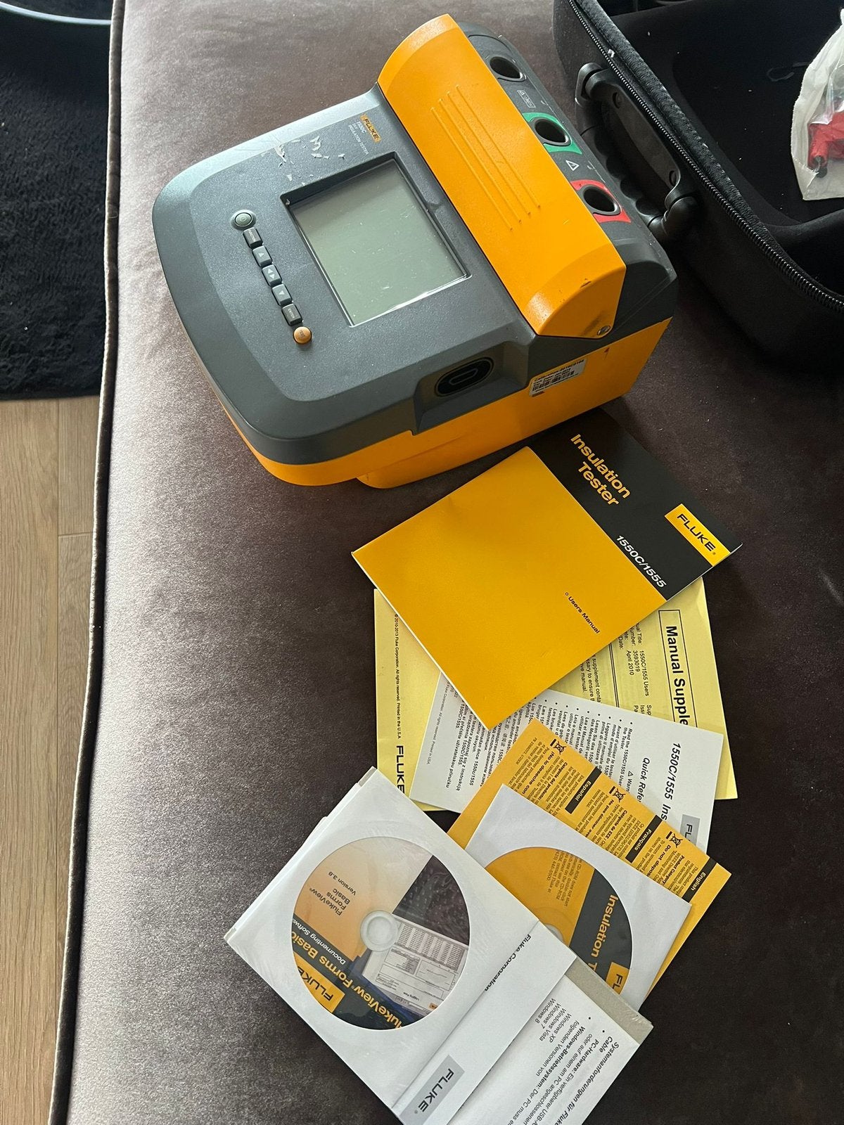 Fluke 1550C Isolatietester - Professionele Isolatiemeter, Verzenden, Gebruikt, Elektriciteit