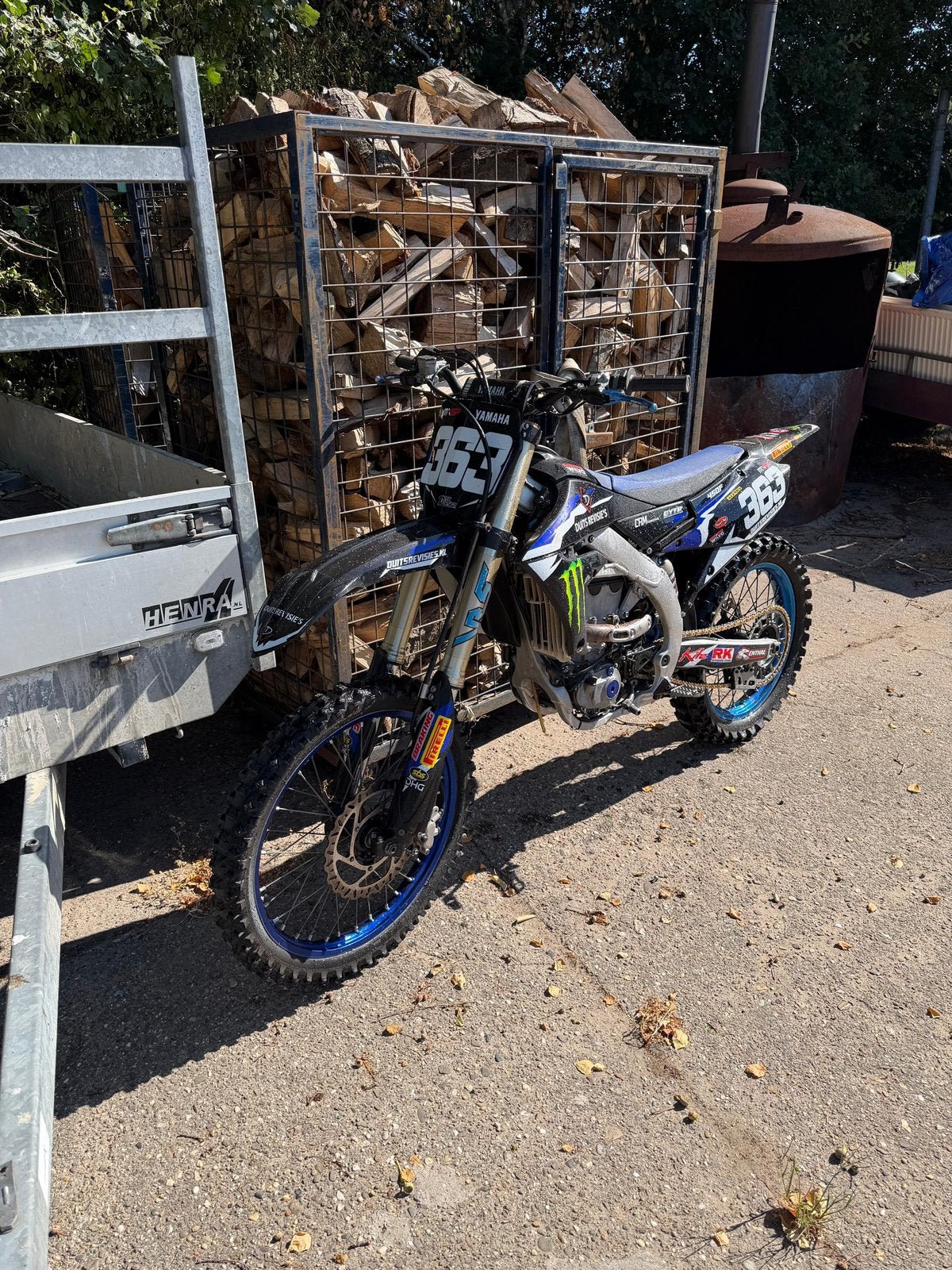Yamaha Yz450f, Ophalen, Zo goed als nieuw, Yamaha