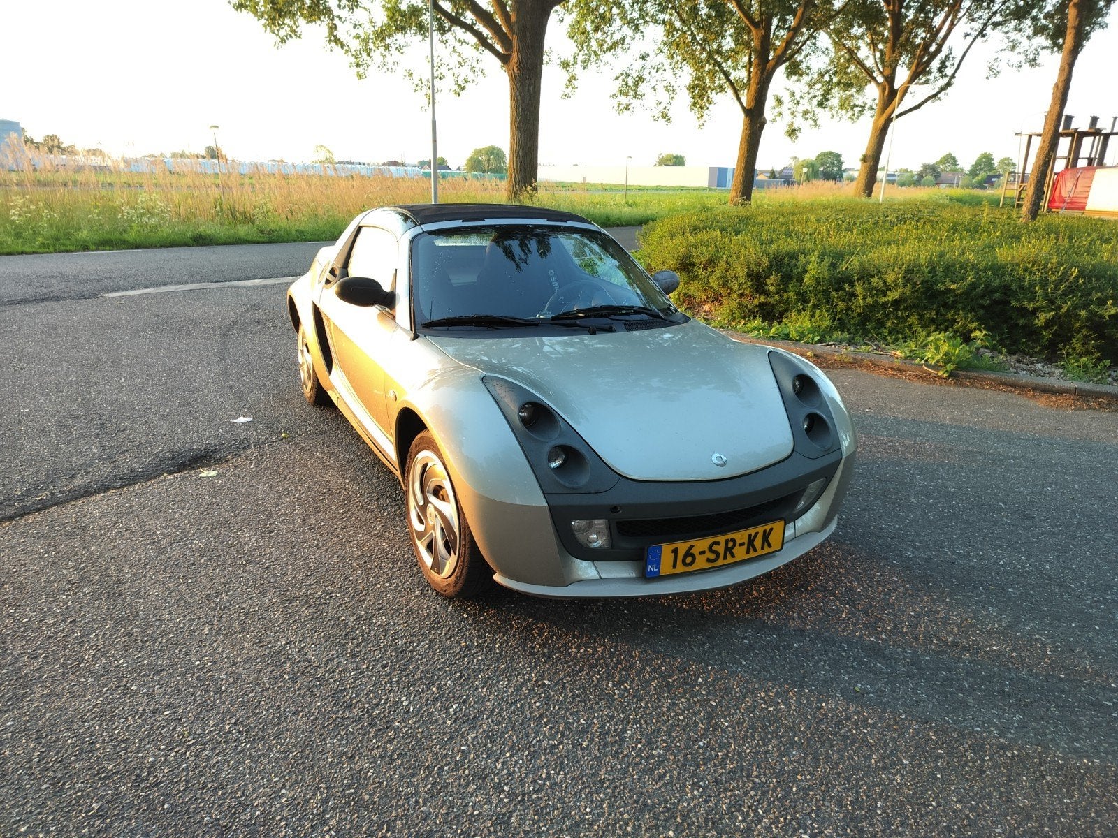 smart roadster, Automaat, 64 pk, Roadster, Beige