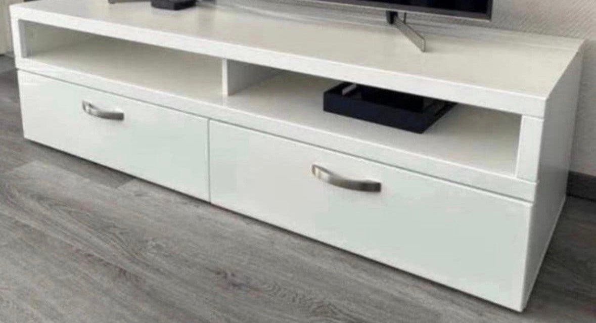 Tv kast met 2 lades, Huis en Inrichting, Kasten | Televisiemeubels, Ophalen, Gebruikt, 25 tot 50 cm, Minder dan 100 cm