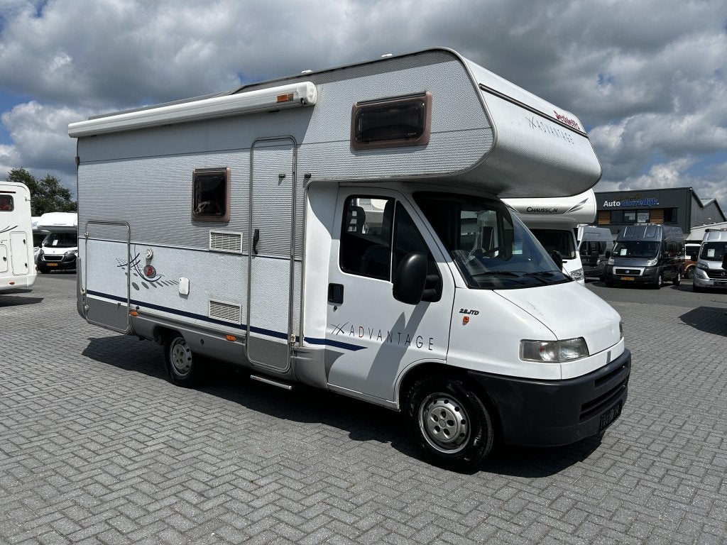 Dethleffs Advantage Stapelbed/Alkoof/2001/6.1M/INRUILKOOPJE!, Caravans en Kamperen, Alkoof, Fiat, 6 tot 7 meter, Bedrijf