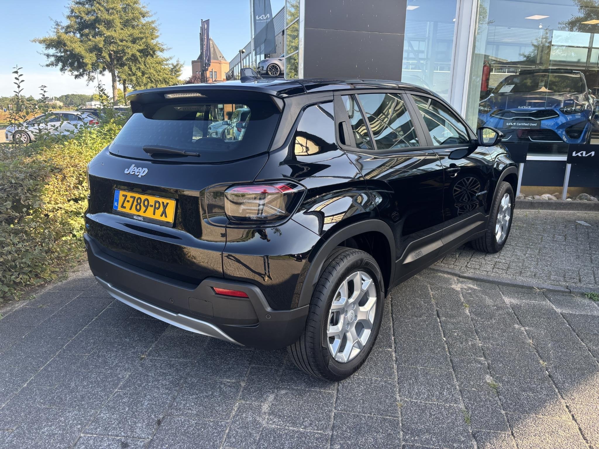 Jeep Avenger Altitude 54 kWh, Eerste Eigenaar, Climate Contr, Auto's, Gebruikt, 156 pk, Leder en Stof, Origineel Nederlands