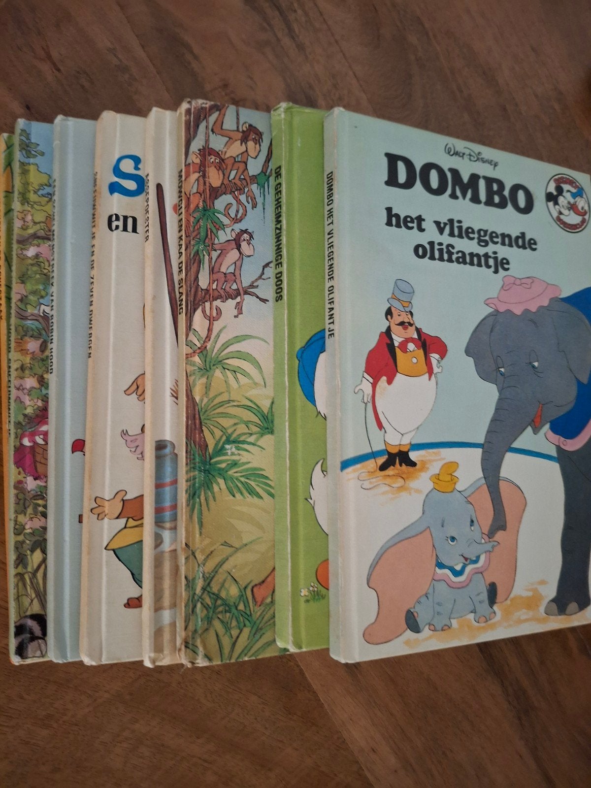 8 Vintage Disney Boeken Collectie - Sprookjes en Avontuur, Boeken, Ophalen of Verzenden, Gelezen, Walt Disney, Sprookjes