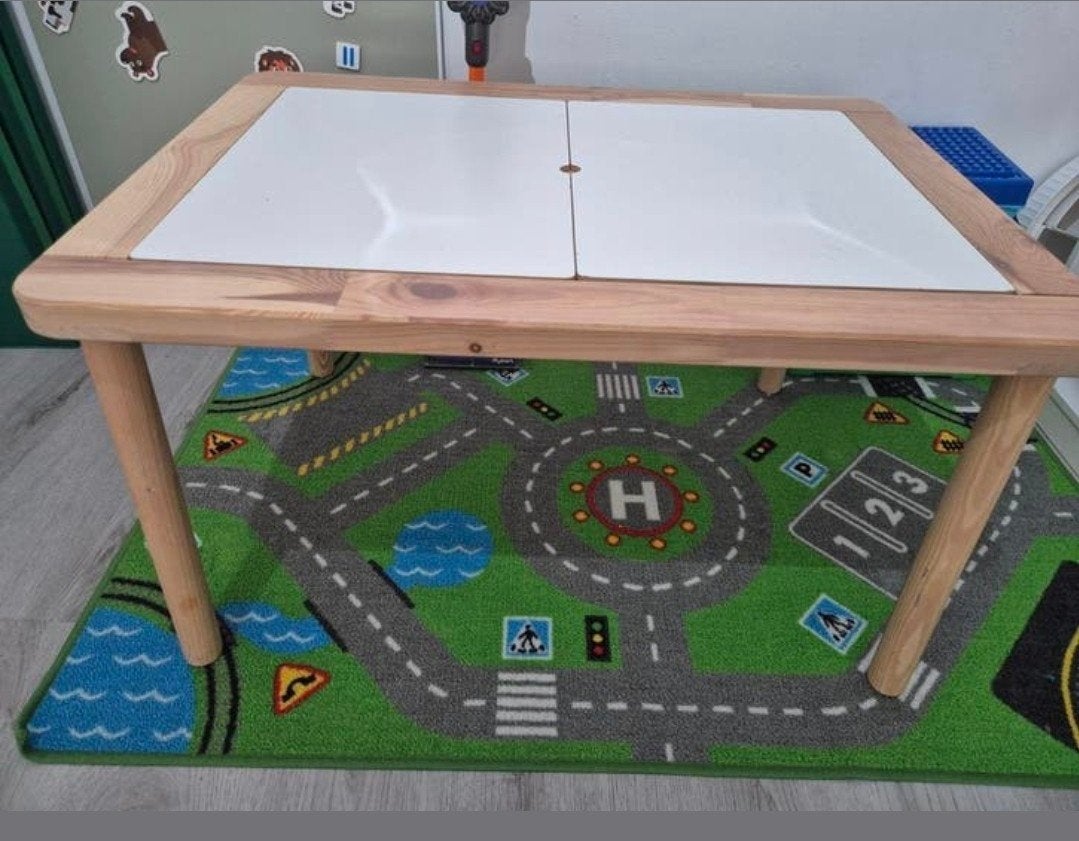 Ikea Flisat kindertafel, Ophalen
