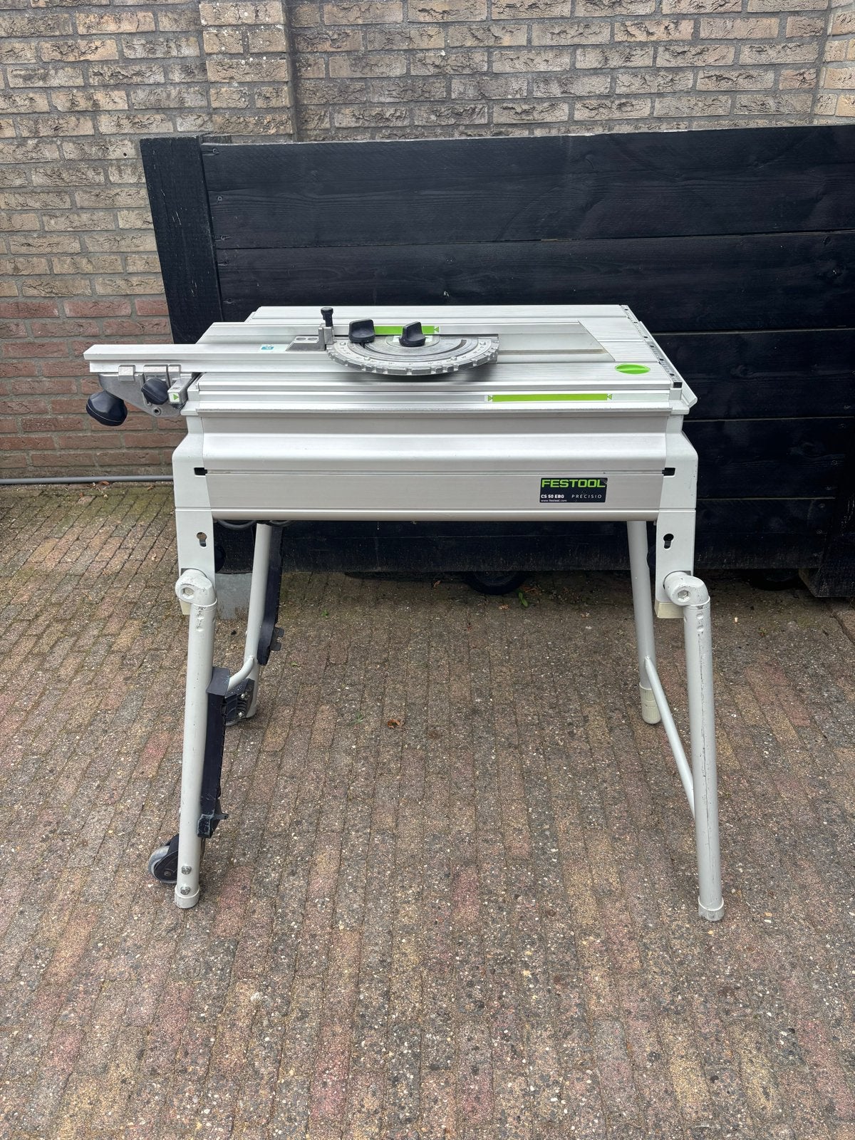 Festool Precisio CS 50 EBG Trek/afkortzmachine, Doe-het-zelf en Verbouw, Ophalen, Cirkelzaag, Zo goed als nieuw, 30 tot 70 mm