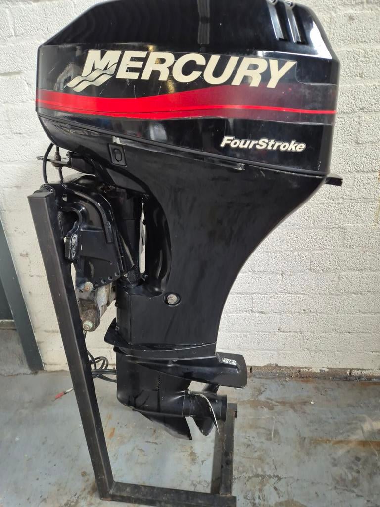 MERCURY 25PK  FOURSTROKE., Watersport en Boten, Ophalen of Verzenden, Zo goed als nieuw, Benzine, 10 tot 30 pk