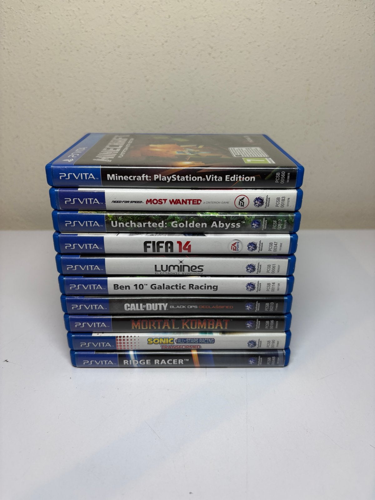 PS Vita Games: Minecraft, Uncharted, FIFA, Mortal Kombat, Ophalen, Online, Gebruikt, Vanaf 18 jaar