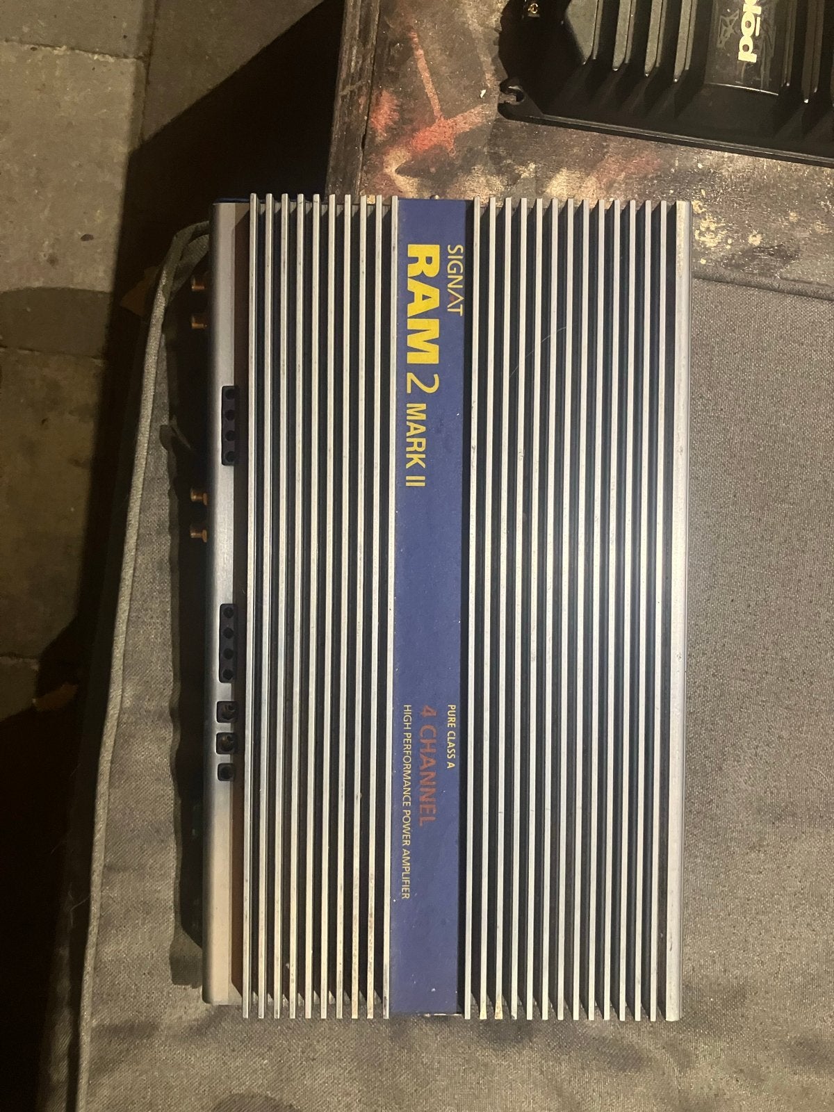 Signat RAM 2 Mark II High-End Versterker 580W RMS, Audio, Tv en Foto, Overige merken, Ophalen of Verzenden, 120 watt of meer, Gebruikt