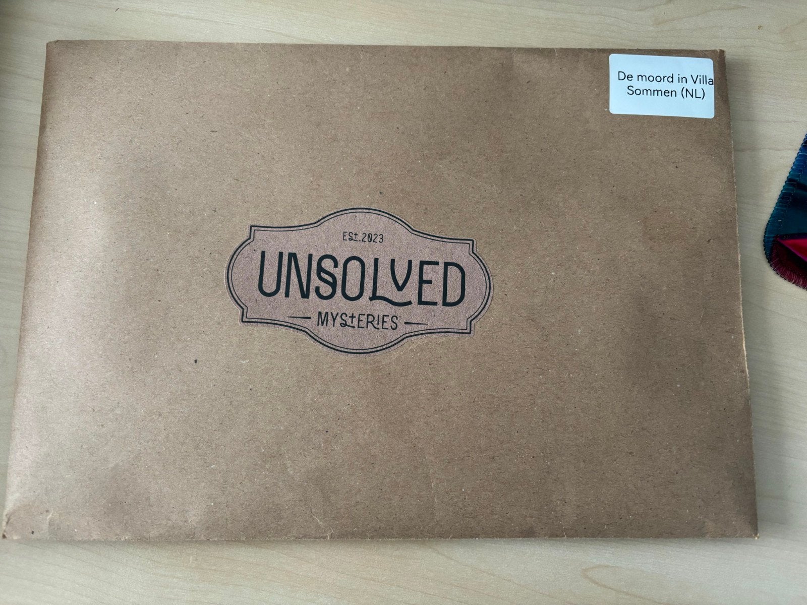 Unsolved - De moord in Villa Sommen, Hobby en Vrije tijd, Gezelschapsspellen | Bordspellen, Ophalen, Nieuw, Unsolved