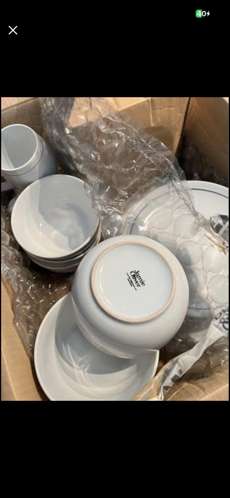 Jamie Oliver servies set -, Overige merken, Keramiek, Ophalen of Verzenden, Zo goed als nieuw