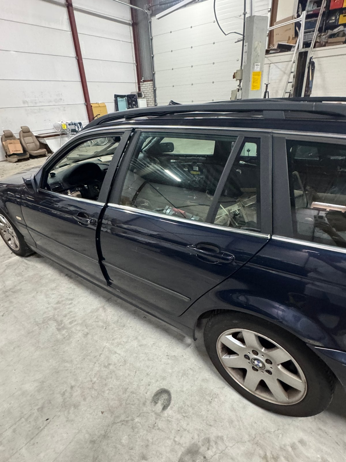 Plaatwerk BMW E46 touring orientblau 317, Ophalen, Gebruikt, BMW